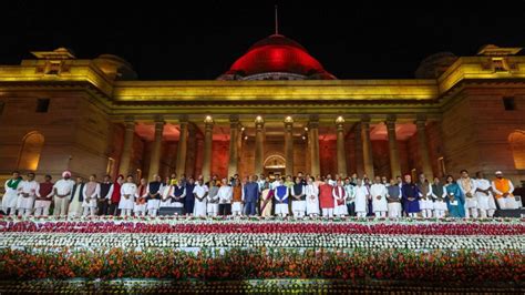 Modi 3.0: NDA Govt Comes To Power As 71 Ministers Take Oath Along With ...
