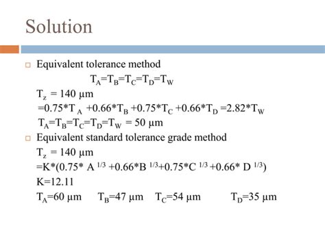 Tolerance Stack Up Analysis 的图像结果