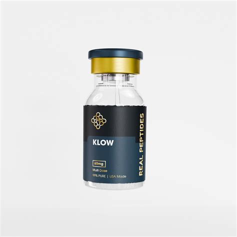 Buy KLOW Peptide Stack | Blend of GHK-Cu, BPC-157, TB-500, and KPV