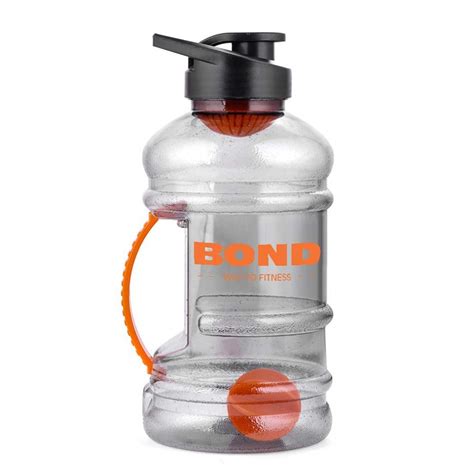 BOND WAY TO FITNESS Sports Plastic BPA-Free, Unbreakable, Freezer Safe ...