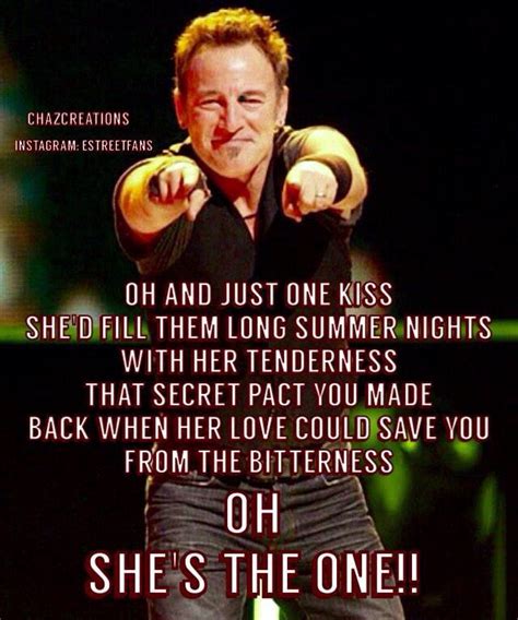 Love this song so much | Bruce springsteen quotes, Springsteen lyrics ...