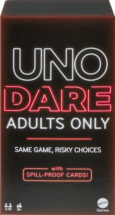 UNO Dare Adults Only Card Game for Adult Game Night - Walmart.com