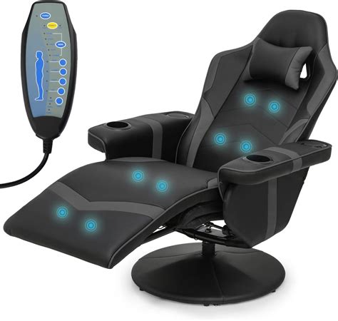 Amazon.com: MoNiBloom Massage Video Gaming Recliner Chair Ergonomic ...