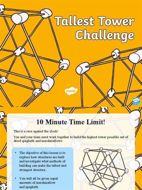 Ni T 16 Tallest Tower Challenge Powerpoint - Ver - 3 | PDF