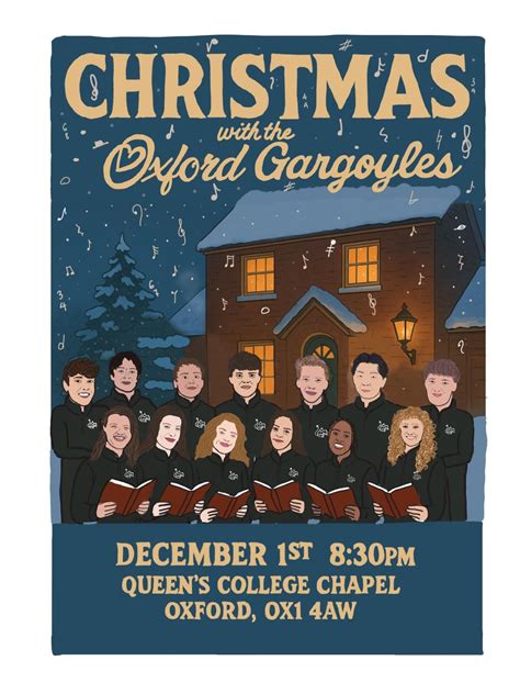 Christmas with The Oxford Gargoyles, The Queen's College, Oxford, 1 ...