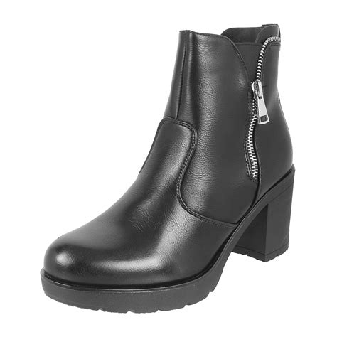 Buy Mochi Women's Black Boots-8 UK (41 EU) (31-9649) at Amazon.in