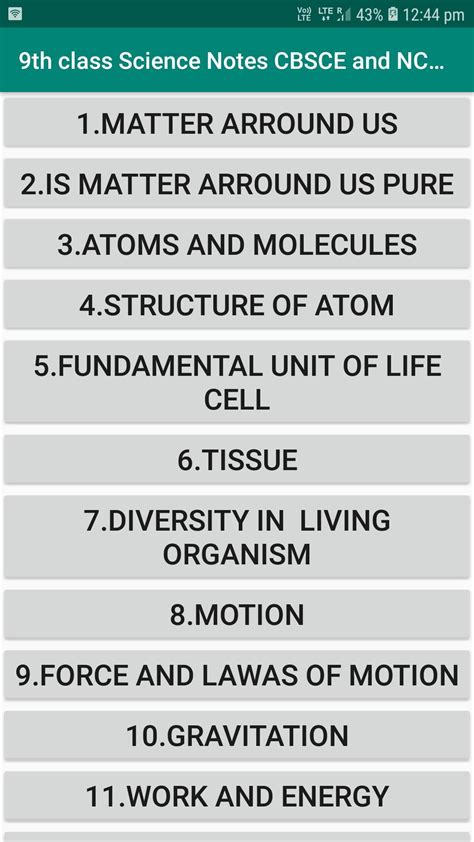 9th Class Science Notes 的图像结果