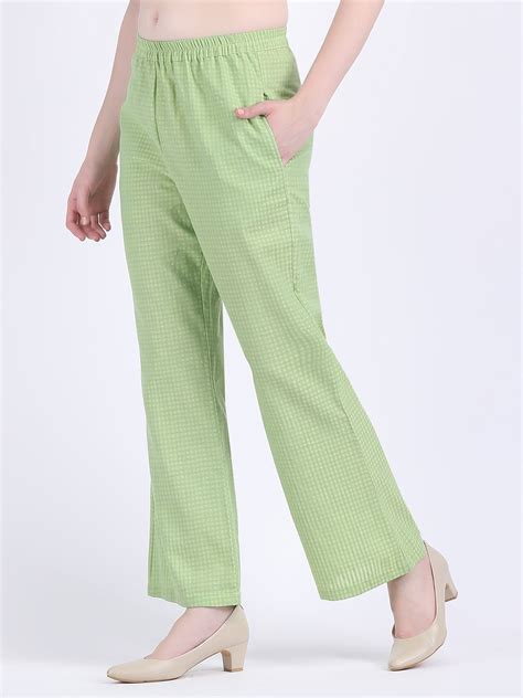 COTTON CHECK COLLARED CHEST POCKETS COORD SET DIVA GREEN – hueandhide