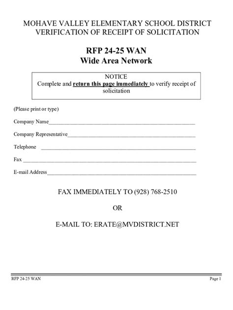 Fillable Online RFP 24-25 WAN Wide Area Network Fax Email Print - pdfFiller