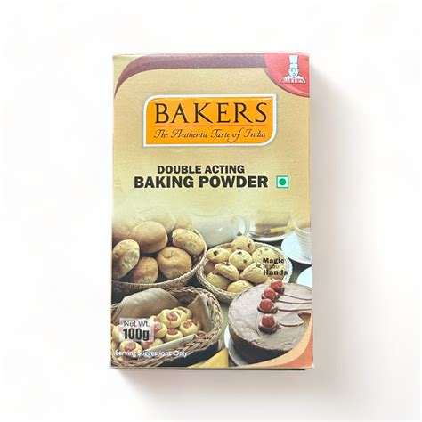 Bakers Double Acting Baking Powder 100g– Easy Bakes