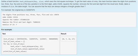 Image result for Mid Square Method Hashing