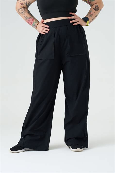 Trekkie Parachute Pants: Black – Spirit Animal