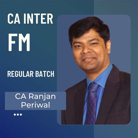CA Inter Cost | Regular Batch by CA Ranjan Periwal – CA Point