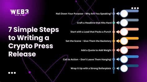 How to Write a Crypto Press Release in 7 Simple Steps – Web3 News Wire ...