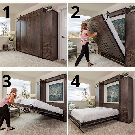 Wilding Wallbeds Murphy Bed Mechanism Kit Vertical Wall Bed, DIY Frame ...