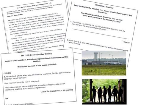 Image result for English Language Paper 1 Edexcel