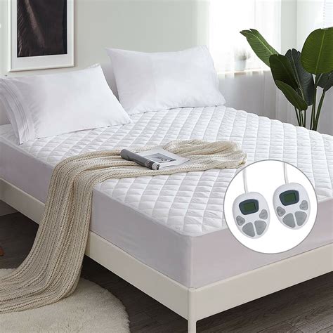 Best Dual Control Heated Mattress Pad King at Peggy Bradley blog
