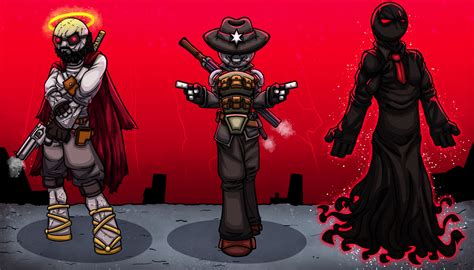 Kapa Yoshi - Madness Combat: Jebus, Sheriff, The Auditor