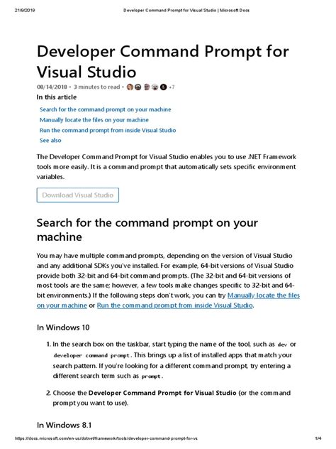 Developer Command Prompt for Visual Studio 的图像结果
