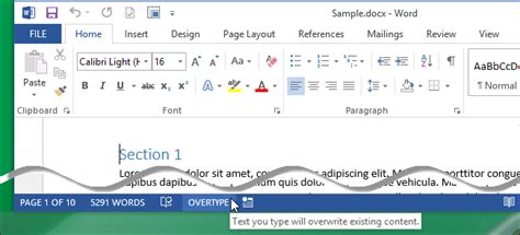 Image result for Type Over Mode and Insert Mode Difference