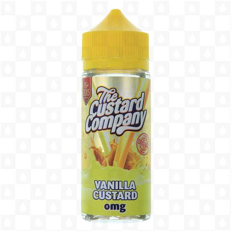 Vanilla Custard by The Custard Company E Liquid | 100ml Short Fill ...