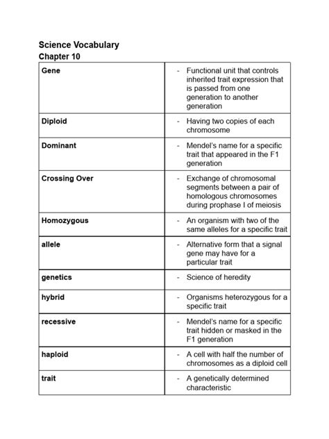 Image result for Science Vocabulary