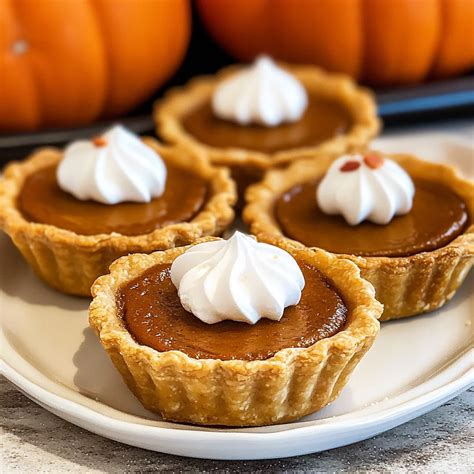 Mini Pumpkin Pies: A Delightful Fall Treat - ovia recipes