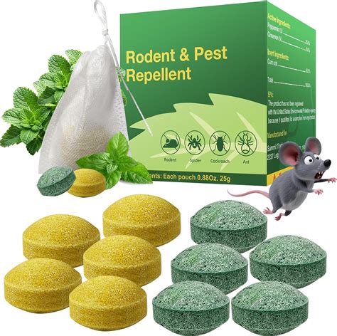 Amazon.com : Mouse Repellent, Peppermint Oil Mice Repellent for Rats ...