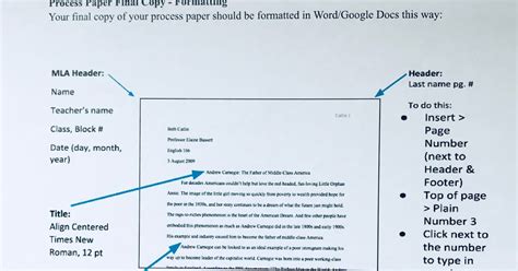 Image result for MLA Format Header