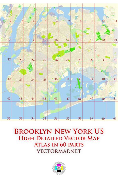 Top Tourist Attraction and Places Map of Brooklyn USA – Tourist Places ...