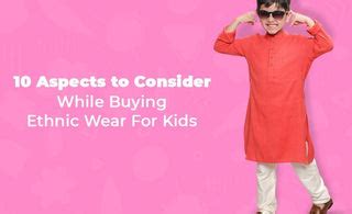 10 Aspects to Consider While Buying Ethnic Wear For Kids – taffykids