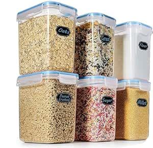 Buy Generic Accustomm Airtight Kitchen Storage Containers Plastic ...