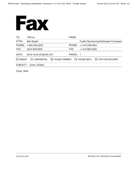 Image result for How to Write a Fax