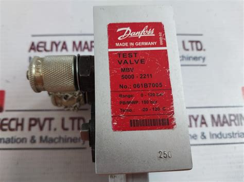 Danfoss Mbv 5000-2211/ 061B7005 Test Valve 0-120 Bar – Aeliya Marine Tech