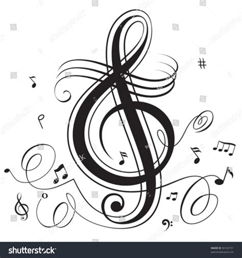Image result for Fancy Musical Notes