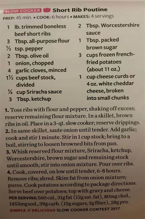 Short-Rib Poutine 的图像结果