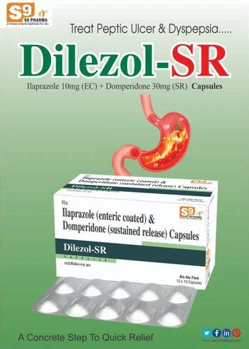 GASTROLOGY - Ilaprazole 10 Mg + Domperidone 30mg Manufacturer from Mohali