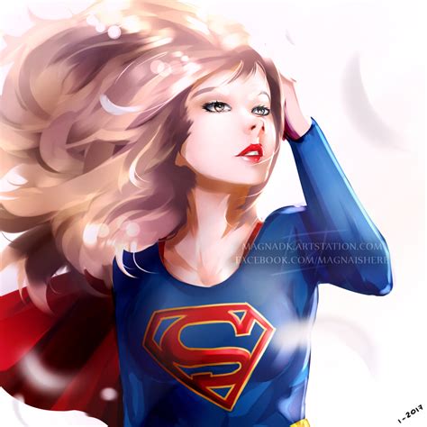 ArtStation - SuperGirl FanArt