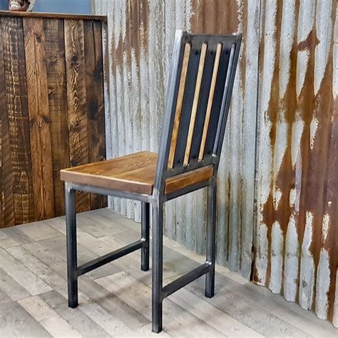 White Industrial Dining Chairs at Alejandra Henning blog