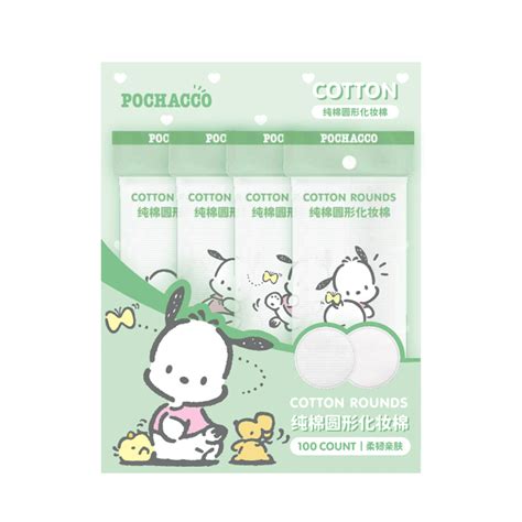 Pochacco Cotton Rounds (100 Count) – Miniso Srinagar