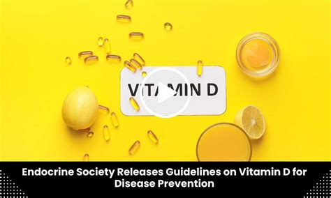 Endocrine Society Releases Guidelines on Vitamin D for Disease Prevention