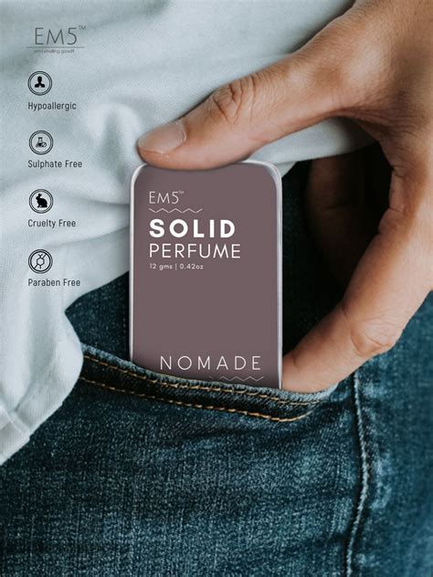 EM5™ Nomade | Solid Perfume for Men & Women | Alcohol Free | Strong la ...