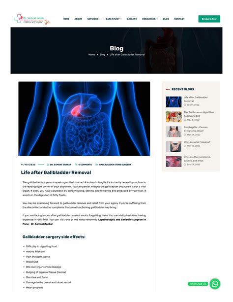 Life after gallbladder removal- Dr. Samrat Jankar by drsamratjankar12 - Issuu
