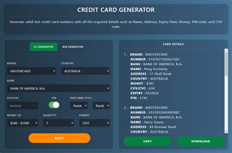 Image result for Random Card Number Generator