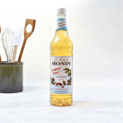 Monin Sugar Free Hazelnut Syrup 1 litre | Buy Online UK – Sous Chef UK