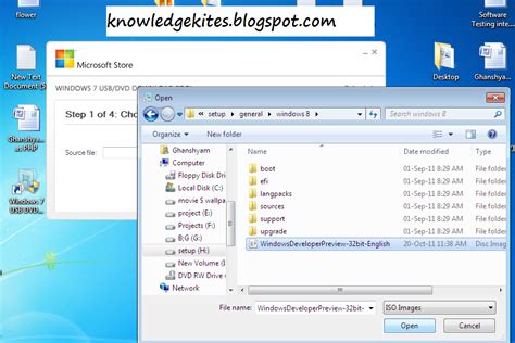 Image result for How to Create a Windows 7 Bootable USB