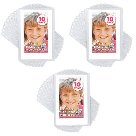 Freez-A-Frame Magnetic Photo Pockets For Fuji Mini Instax Photos ...