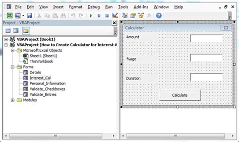 Image result for Calculator Using VBA