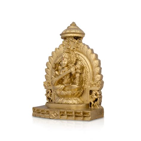 Giri - Simhasan Saraswati | Resin Saraswati | Saraswati Idol