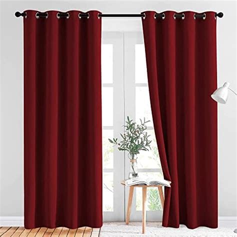 Buy Story@Home Blackout Door Curtains 7 Feet Set of 2 | Plain Printed ...